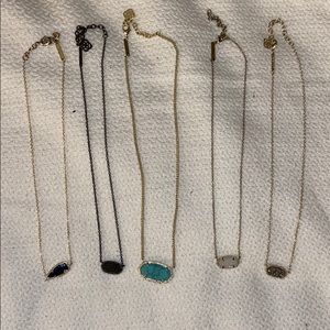 5 Kenda Scott Necklace Set!